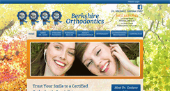 Desktop Screenshot of berkshireorthodontics.com